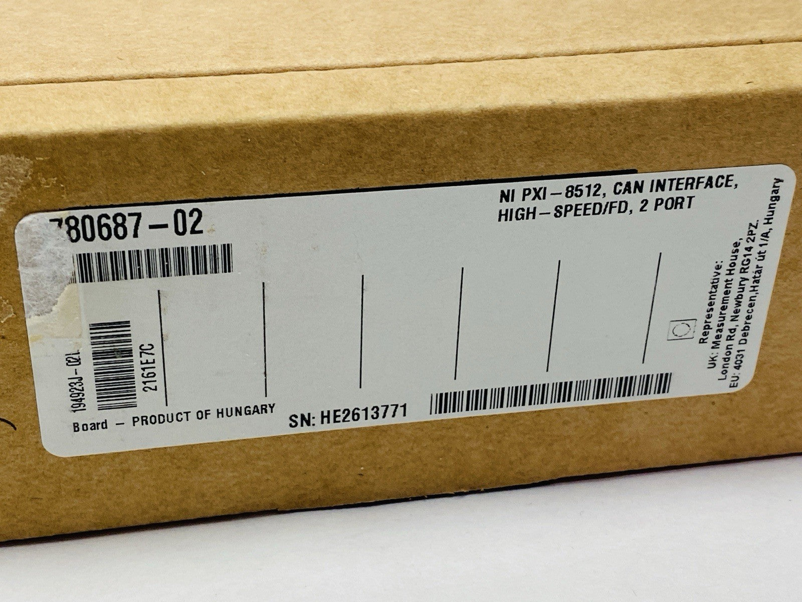 National Instruments 780687-02 CAN Interface High Speed 2-Port Card PXI-8512 - Maverick Industrial Sales