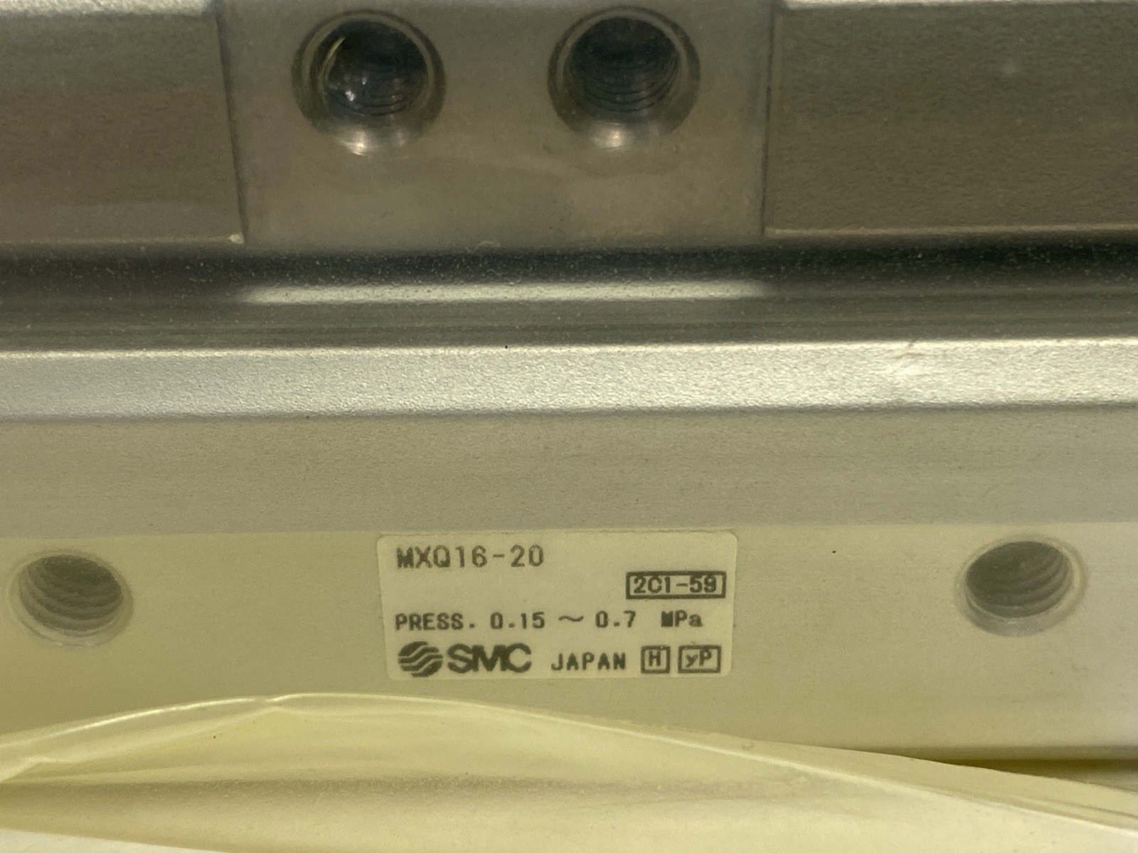 SMC MXQ16-20 Pneumatic Precision Slide Table Actuator Guided Cylinder - Maverick Industrial Sales