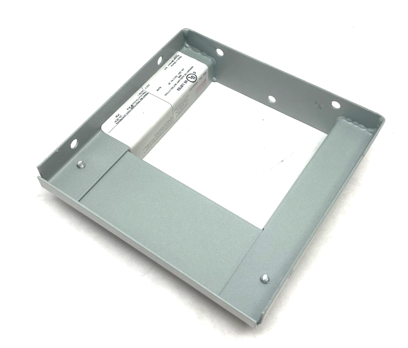 F66G44R | Hoffman nVent Reducer Plate PAINTED WHITE 6" x 6" to 4" x 4" - New – Open box - Maverick Industrial Sales