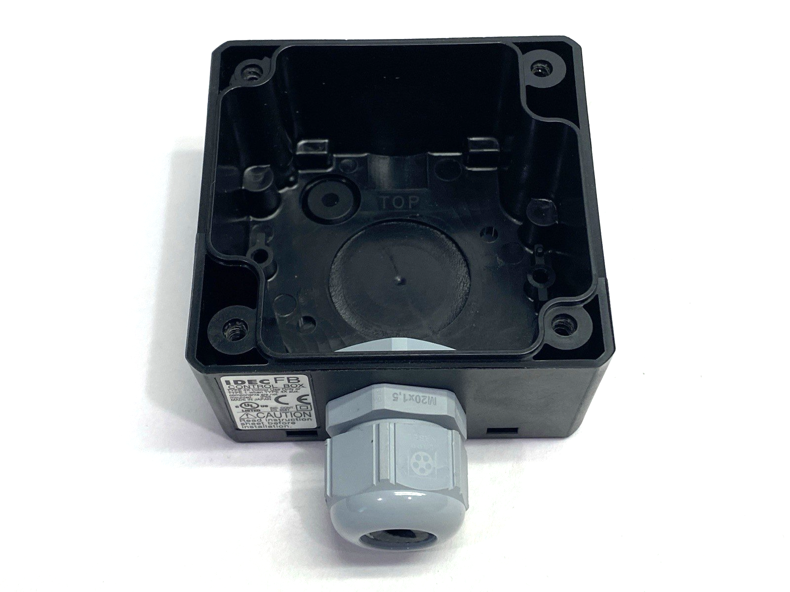 IDEC FB1W-HW1B-V402R Emergency Stop Box TYPE 4X - Maverick Industrial Sales