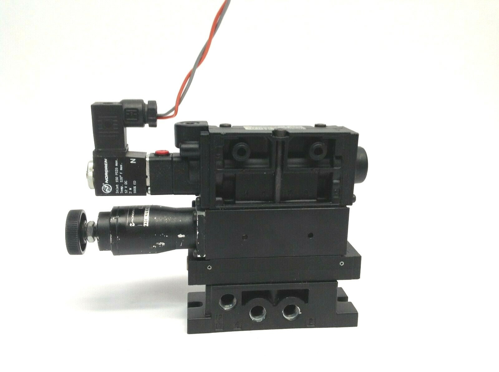 Norgren RMK00RKXLGS0A Regulator Valve w/ MK01EDA34ALNA Solenoid Valve - Maverick Industrial Sales