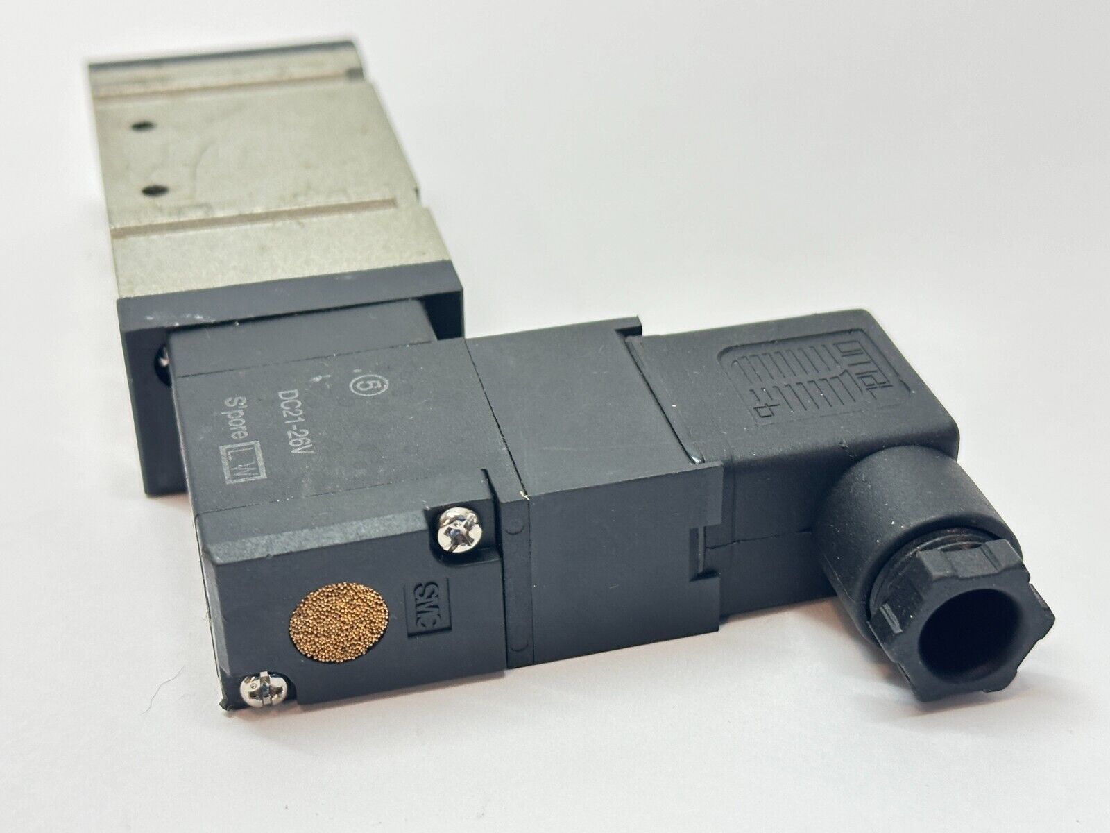 SMC NVFS2120-5DZ-02T Pneumatic Solenoid Valve 5-Port w/ DC21-26V - Maverick Industrial Sales