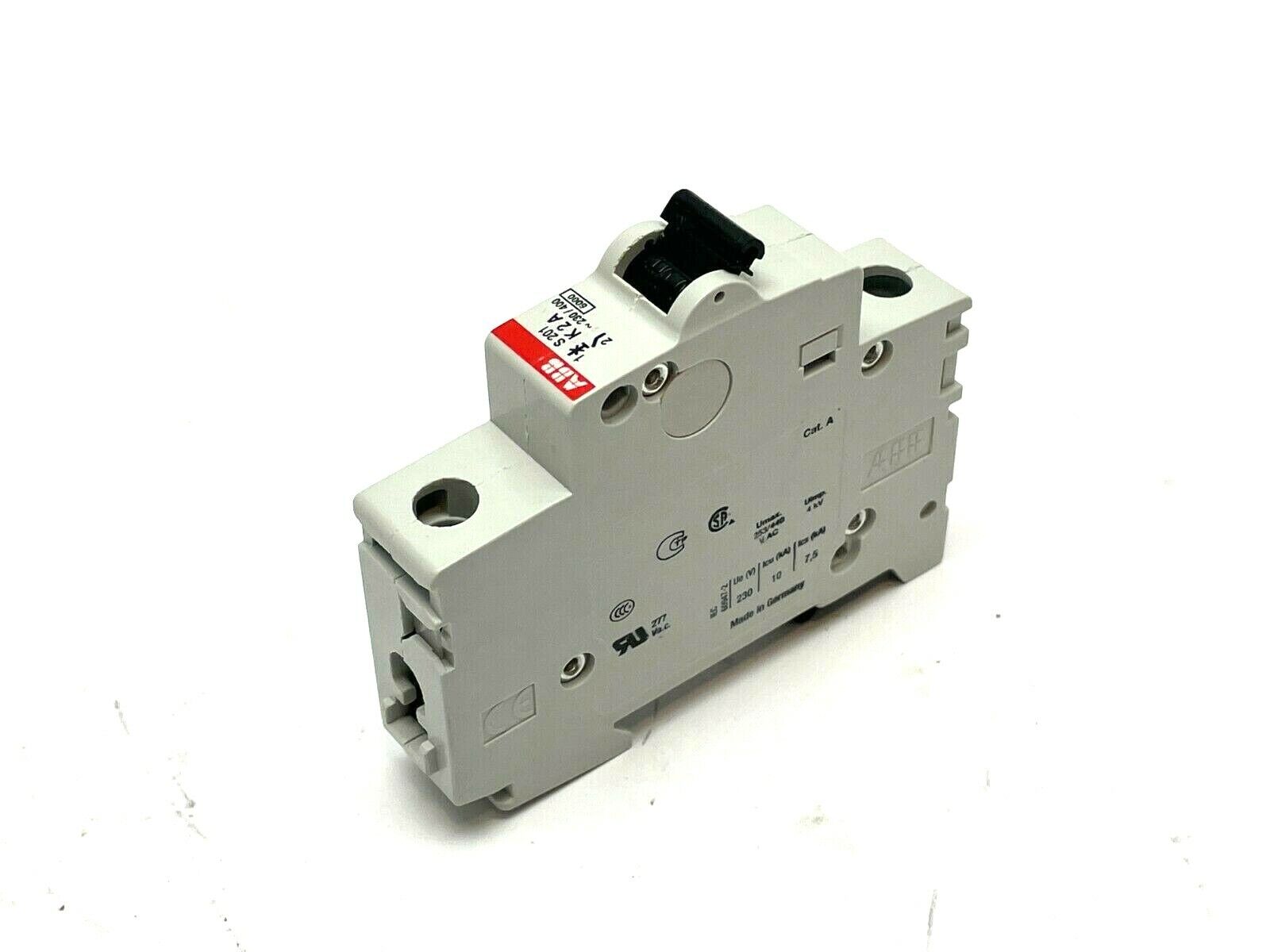 ABB S201-K2A Miniature Circuit Breaker 1P 2A - Maverick Industrial Sales