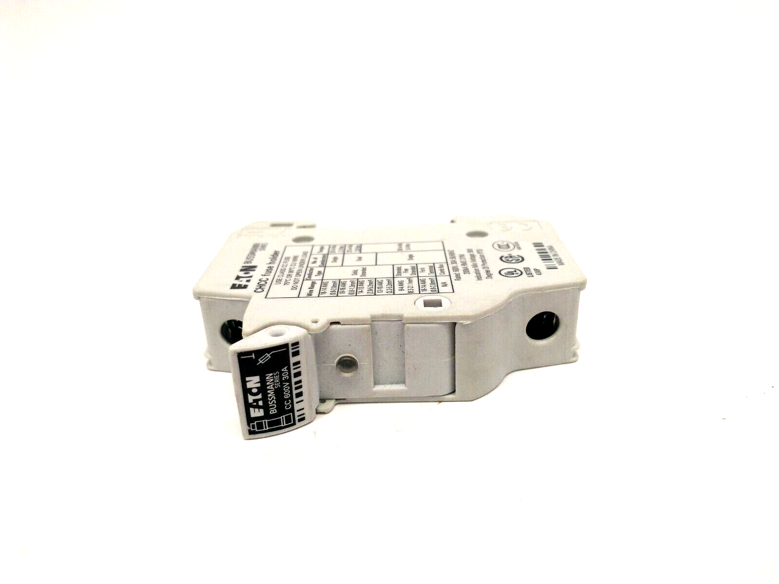 Eaton Bussmann CHCC1DIU Modular Fuse Holder w/ Indicator 1P 30A - Maverick Industrial Sales