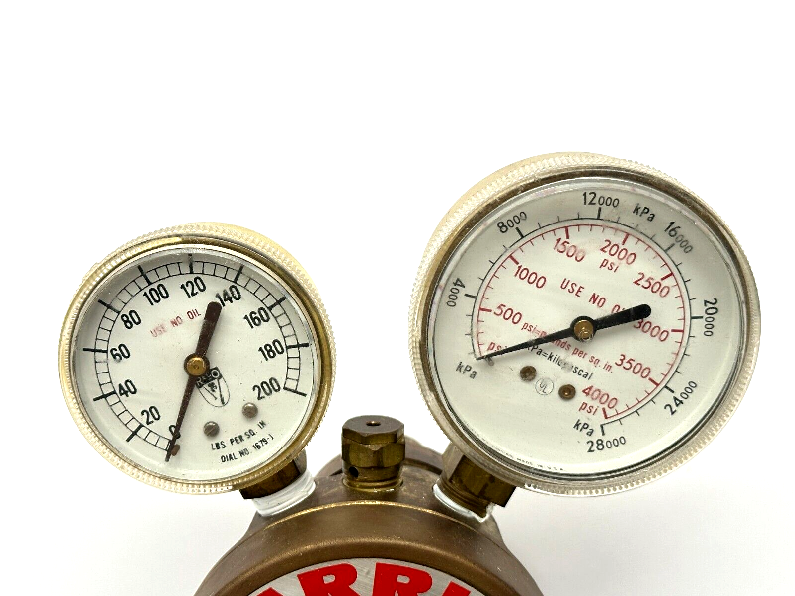 Harris 92-250A MultiStage Compressed Gas Regulator - Maverick Industrial Sales