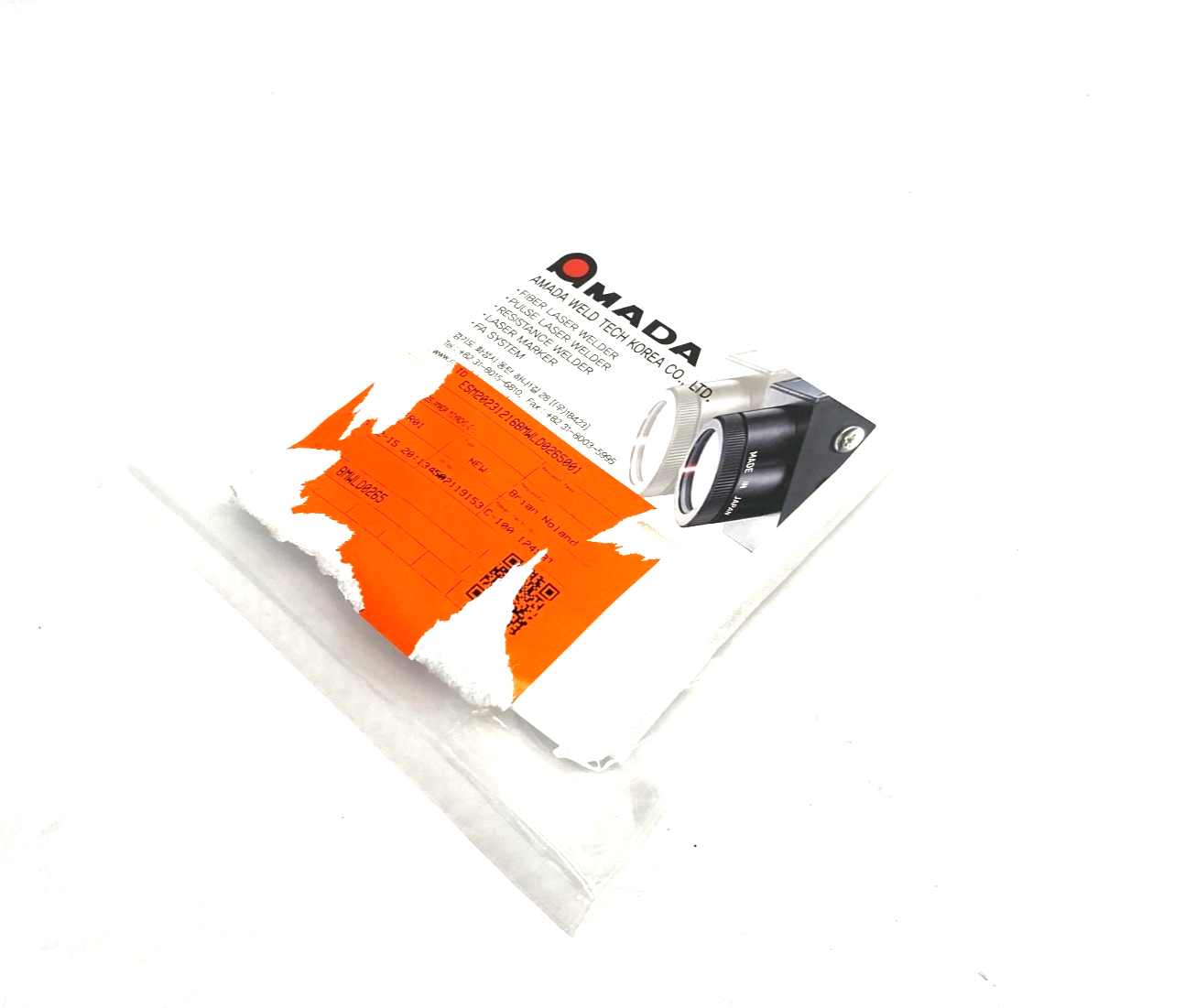 Amada 124X3mmT Protection Glass Mod - Maverick Industrial Sales