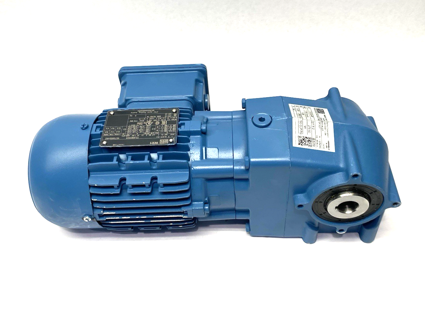 WG20 S03 S HH 63 0.16kW 4P W21 | Weg Helical Worm Geared Motor 19016014 - New – Open box - Maverick Industrial Sales