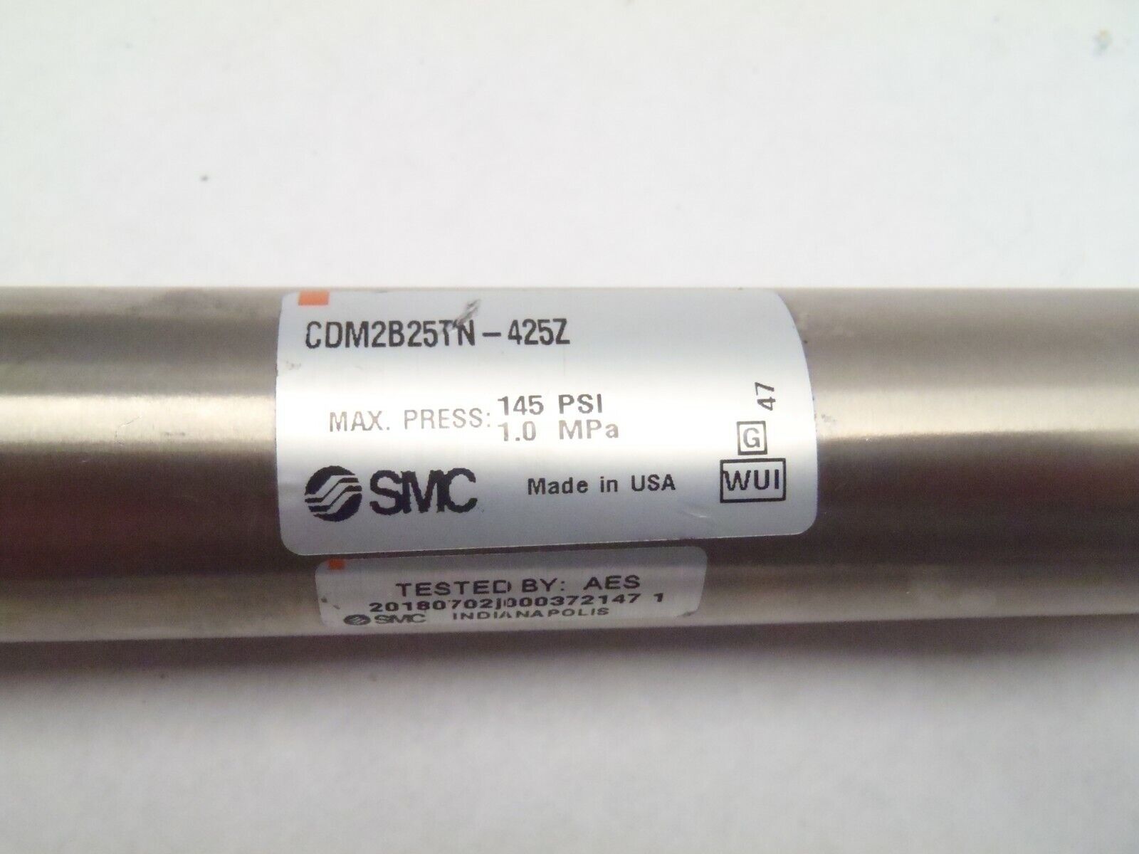 SMC CDM2B25TN-425Z Round Body Cylinder 25mm Bore 425mm Stroke - Maverick Industrial Sales