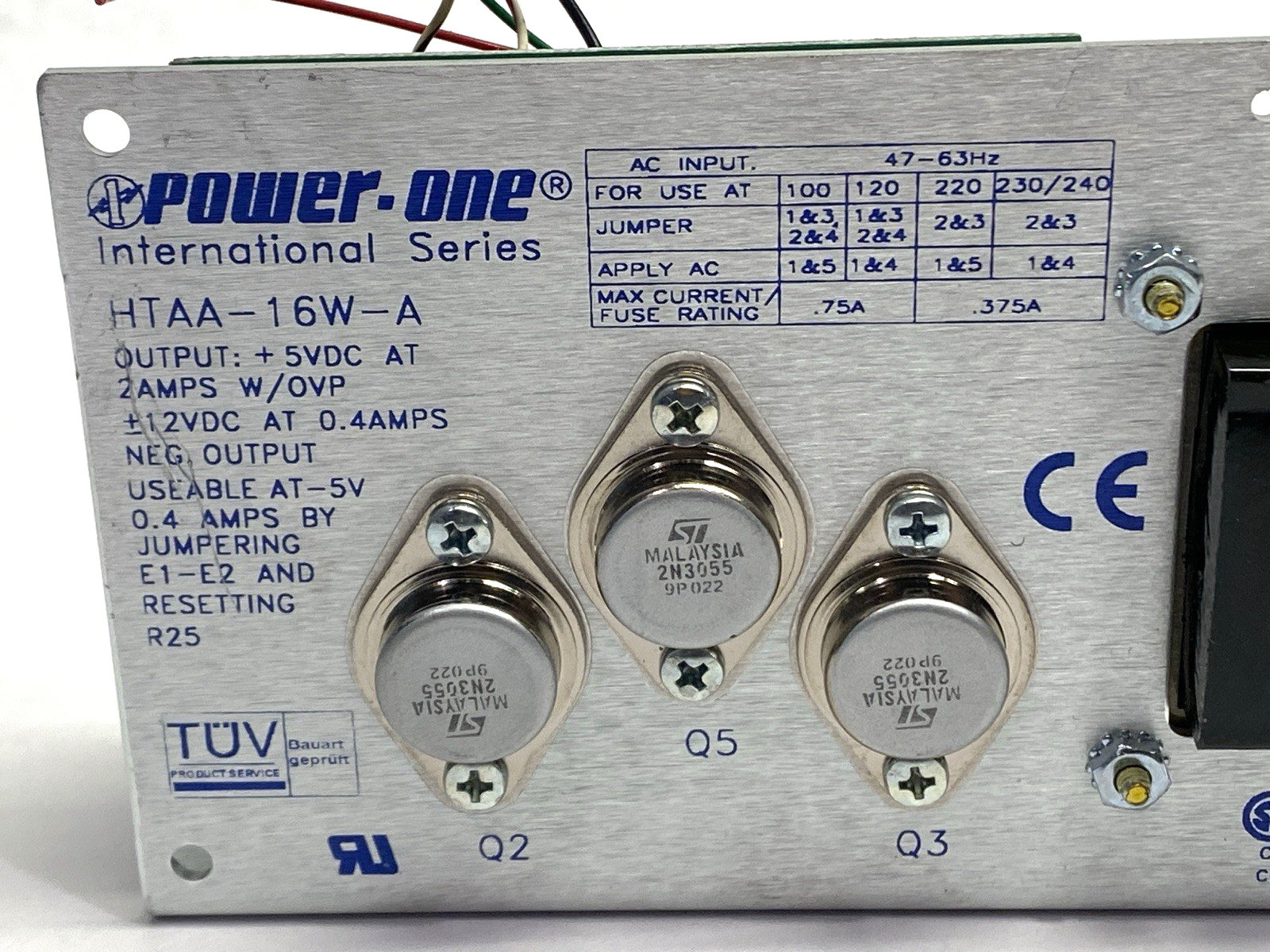 Power One HTAA-16W-A Power Supply - Maverick Industrial Sales