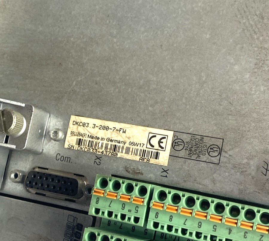 Bosch Rexroth R911284691 DKC Drive Controller 200-480V 200A DKC03.3-200-7-FW - Maverick Industrial Sales