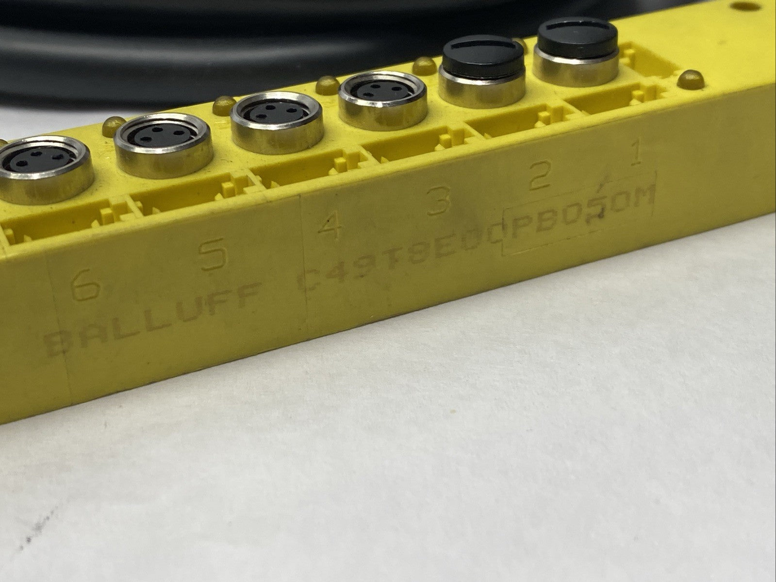 Balluff C49T8E00PB050M 8-Port Junction Box 5m Cable - Maverick Industrial Sales