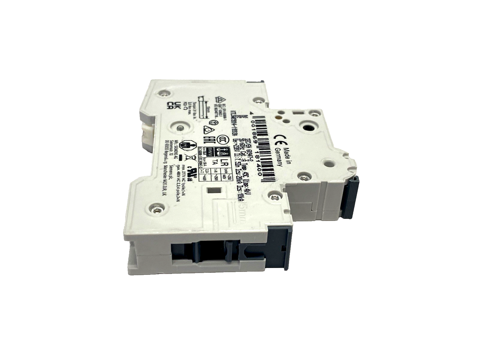 Siemens 5SY4120-7 Miniature Circuit Breaker 230/400V 10kA, 1-Pole, C-Trip, 20A - Maverick Industrial Sales