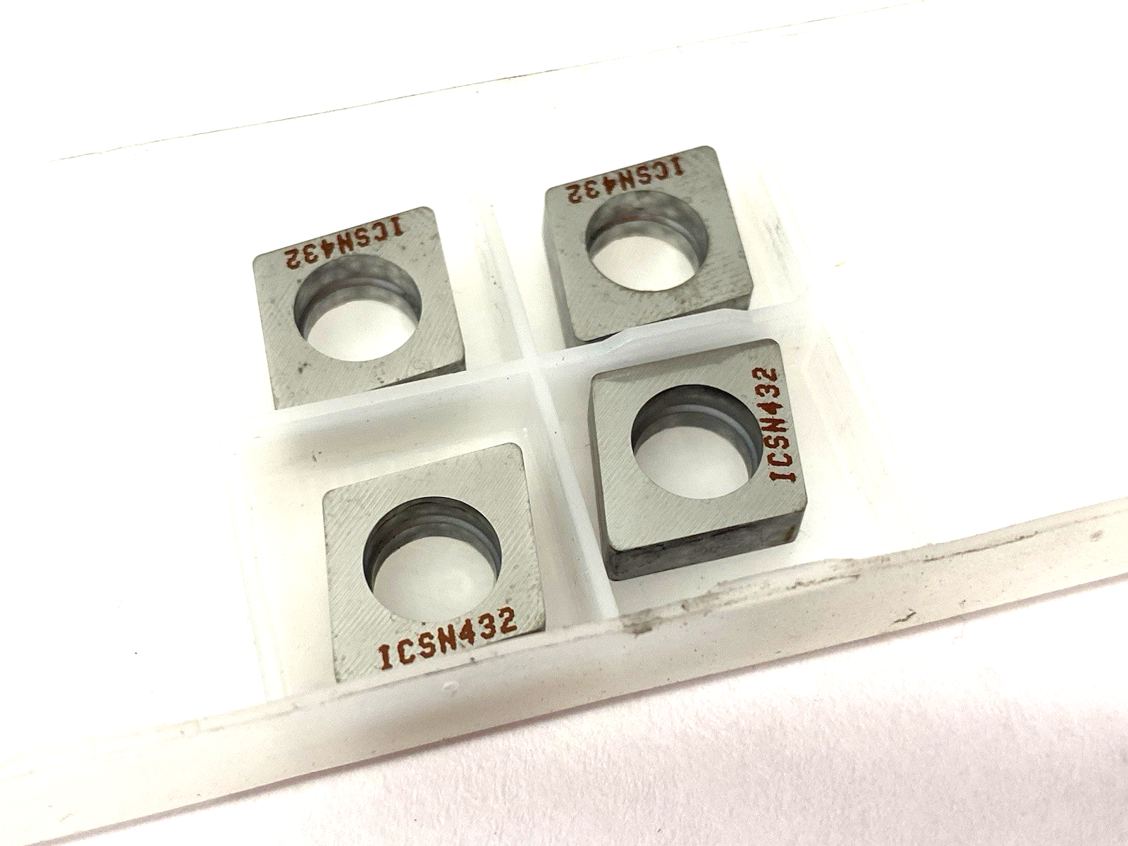 | Erickson ICSN432 Indexable Turning Shim Insert 1017252 PKG OF 4 - New – Open box - Maverick Industrial Sales