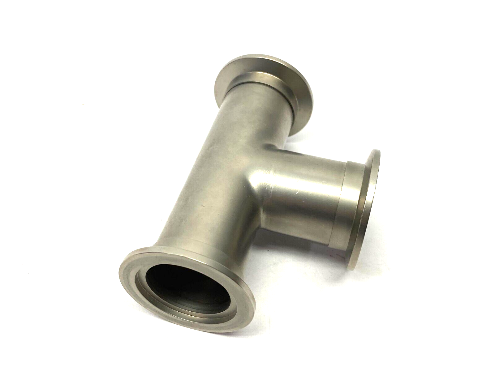 Agilent KT01500246 Stainless Steel Tee Fitting 2.46" Clearance NW40 - Maverick Industrial Sales