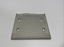 Hubbell SS23 Flush Device Cover Plate 2 Gang Blank - Maverick Industrial Sales