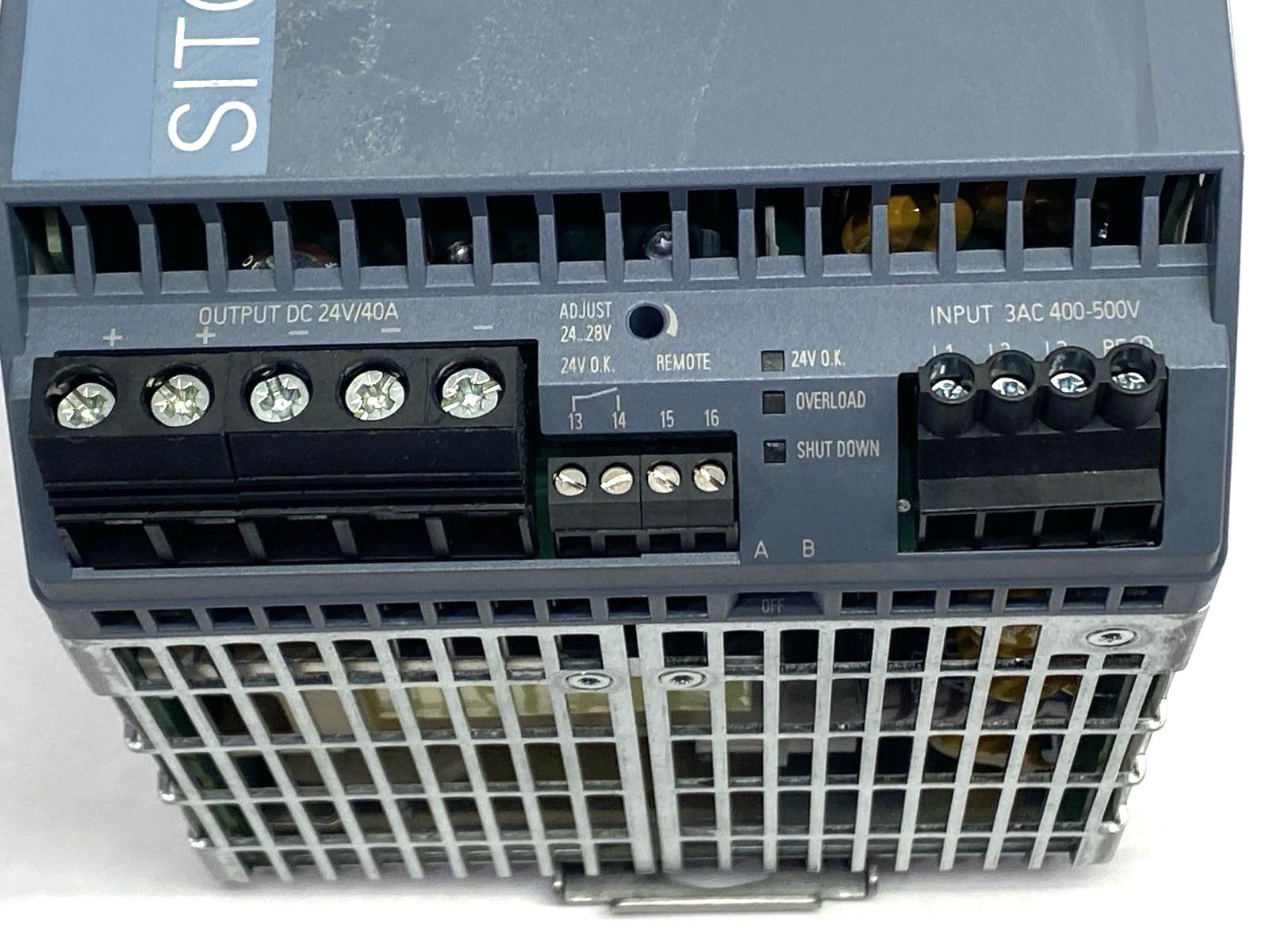 Siemens 6EP3437-8SB00-0AY0 Power Supply 3-Phase 24VDC 40A SITOP PSU8200 - Maverick Industrial Sales