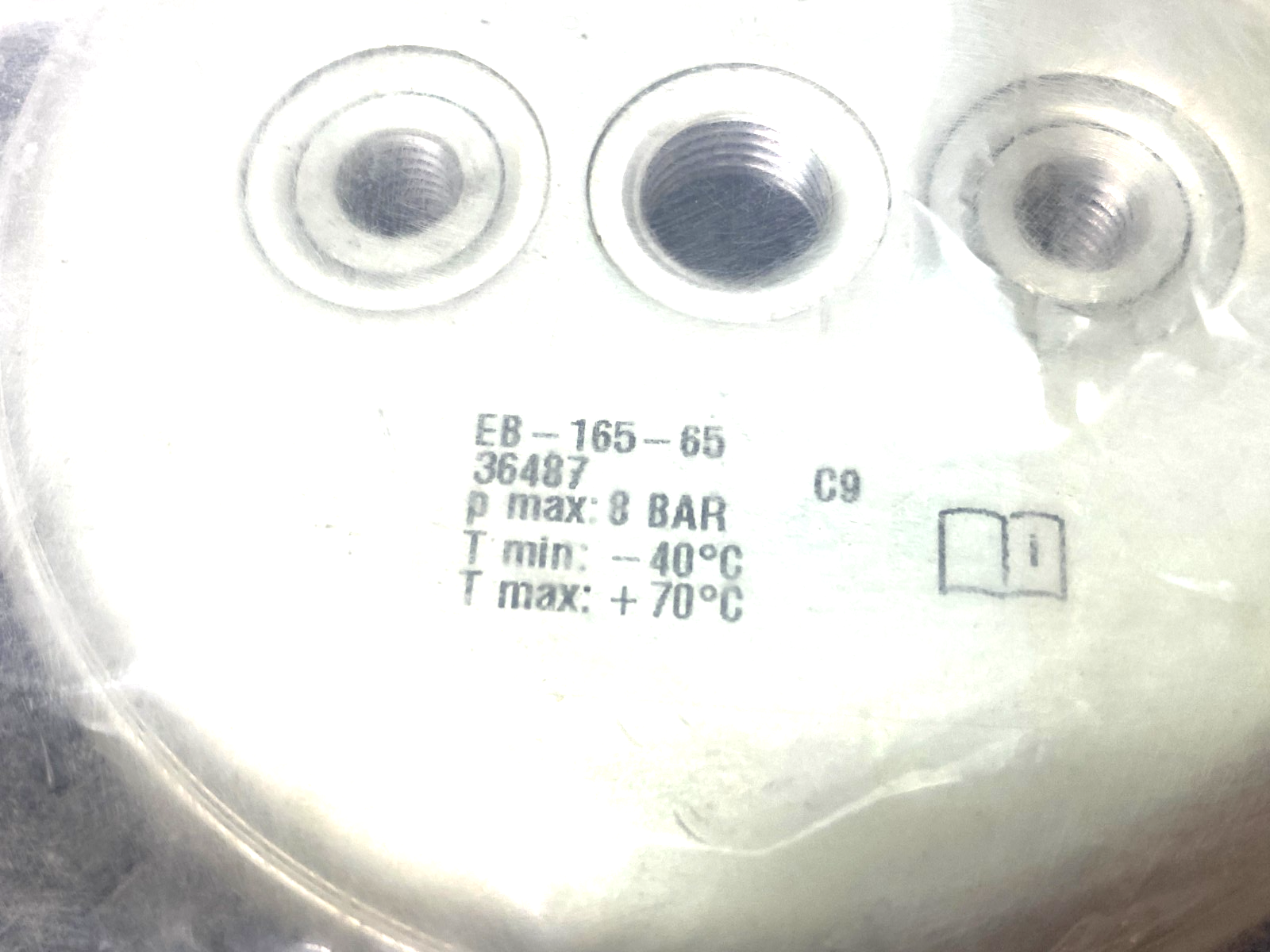 Festo EB-165-65 Bellows Cylinder 65mm Stroke 1/4" Connection 36487 - Maverick Industrial Sales