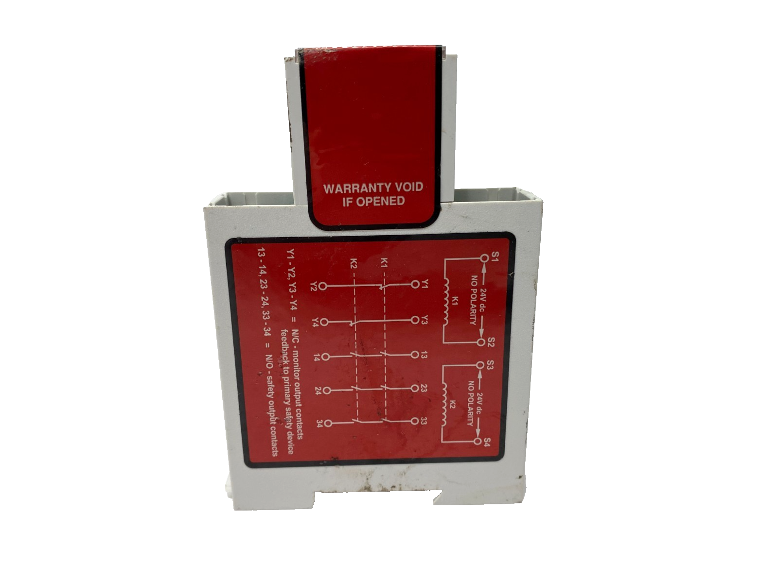 Banner IM-T-9A Light Curtain Safety Relay Module 61425 MISSING CONNECTORS - Maverick Industrial Sales