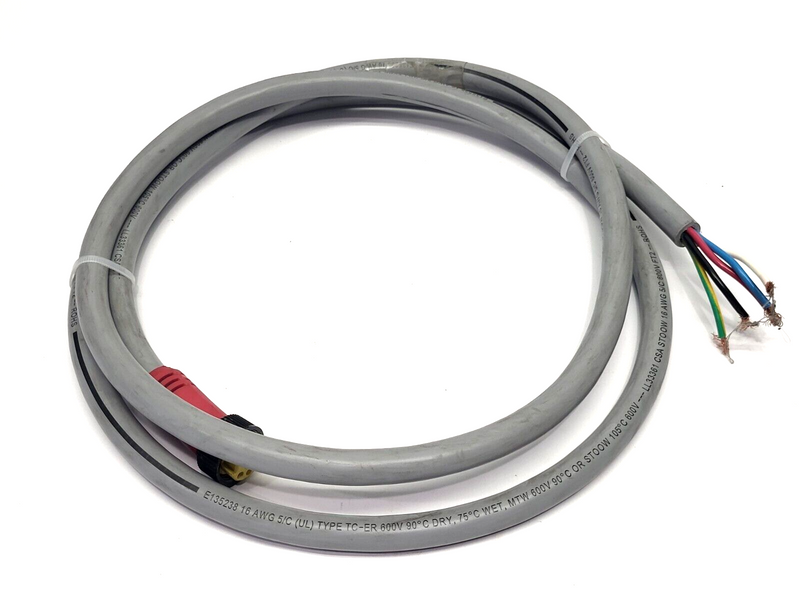 Allen Bradley 889N-F65GF-2 Single-Ended 5-Pin Female Cordset Ser. A - Maverick Industrial Sales