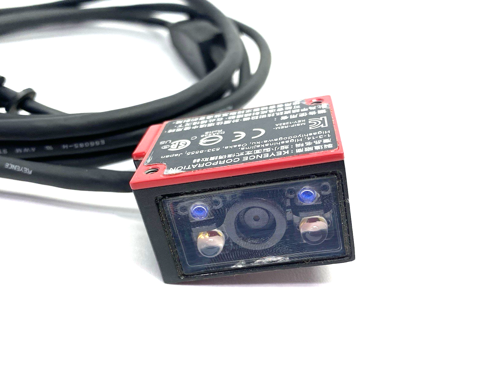 SR-710 | Keyence Ultra Compact Fixed Type Code Reader, Middle Range Type - Used - Maverick Industrial Sales