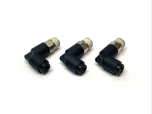 3109 56 14 | Legris Parker  Push to Connect Elbow Fitting 1/4" OD 1/4" NPT LOT OF 3 - New – Open box