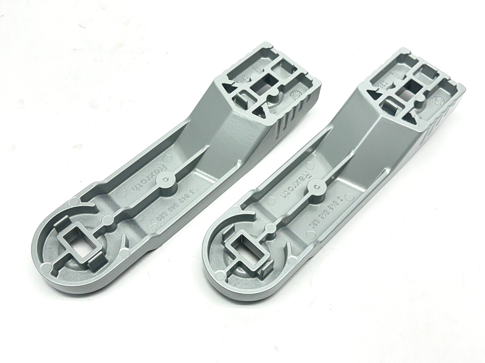 Bosch Rexroth 3842546620 Varioflow Support Bracket VF 90 AL w/ Hardware LOT OF 2 - Maverick Industrial Sales