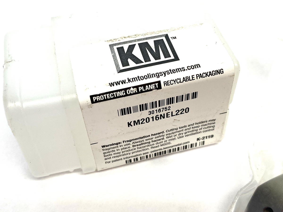 Kennametal 3016752 KM Micro™ Top Notch™ Thread/Groove Cutting Unit KM2016NEL220 - Maverick Industrial Sales