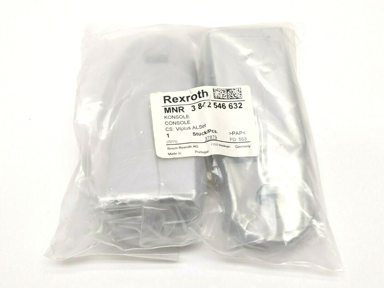Bosch Rexroth 3842546632 VFPlus Conveyor Support Bracket, Set of 2 w/ Hardware - Maverick Industrial Sales