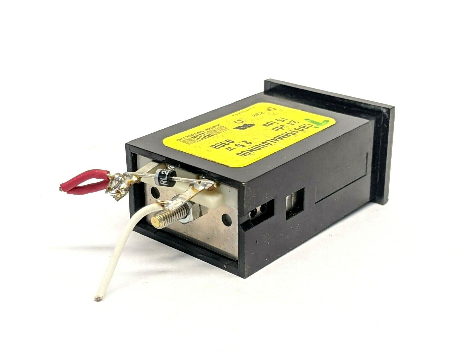 Saia CBG156M4L0N0N00 Electromechanical Counter 5 Digit Manual Reset 24VDC - Maverick Industrial Sales