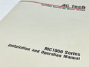 AC Tech MC1000 Series Installation And Operation Manual - Maverick Industrial Sales