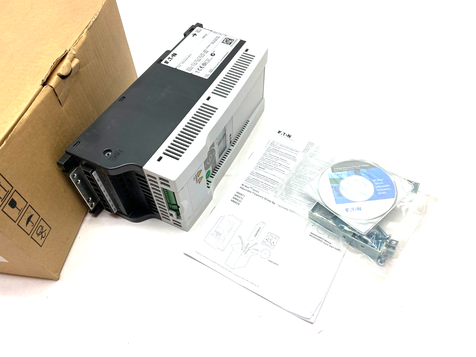 Eaton MMX34AA014N0-0 M-Max Sensorless Vector Adjustable Frequency Drive - Maverick Industrial Sales