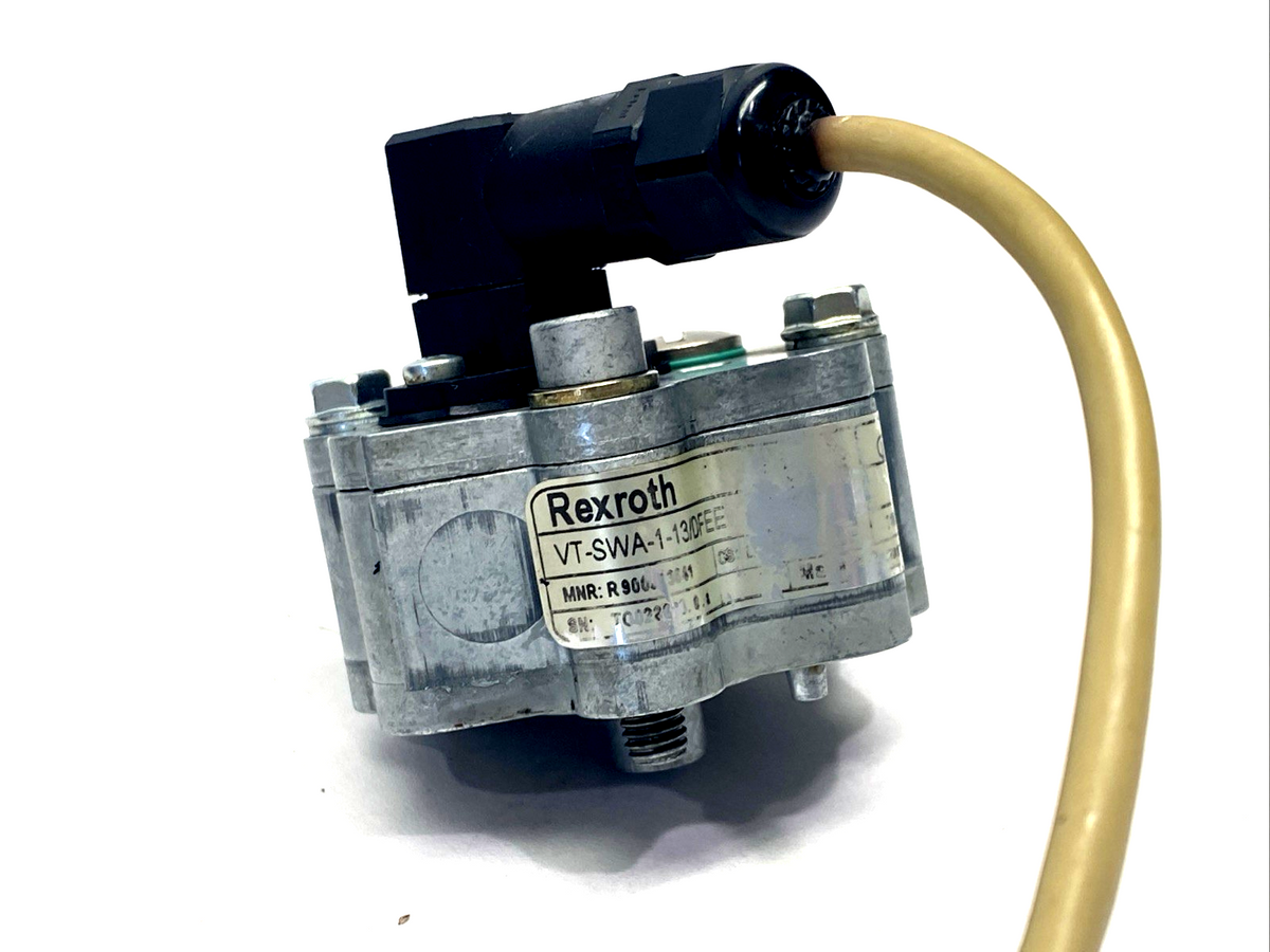 Bosch Rexroth R900618980 Valve VT-DFPC-A-23/G24K0/0A0V/V w/ R900913641 Sensor - Maverick Industrial Sales