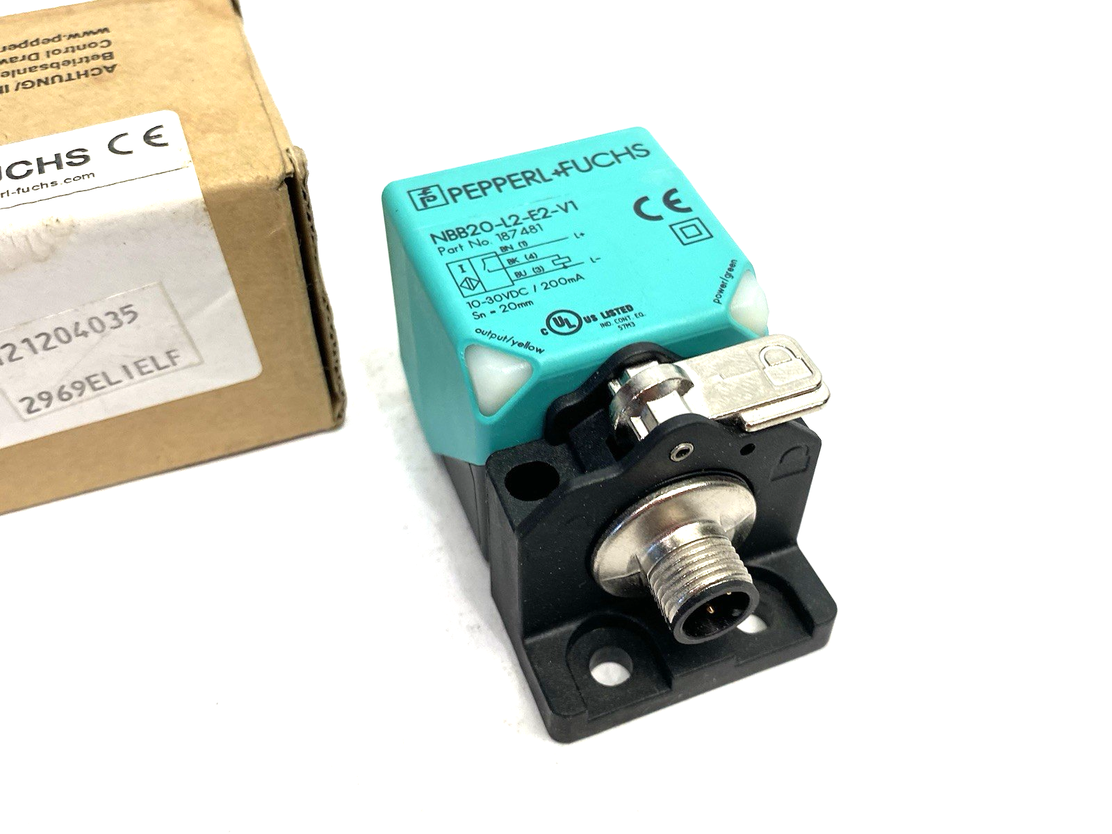 NBB20-L2-E2-V1 | Pepperl+Fuchs Inductive Sensor, Bidirectional 20mm Flush, 187481 - New Other - Maverick Industrial Sales