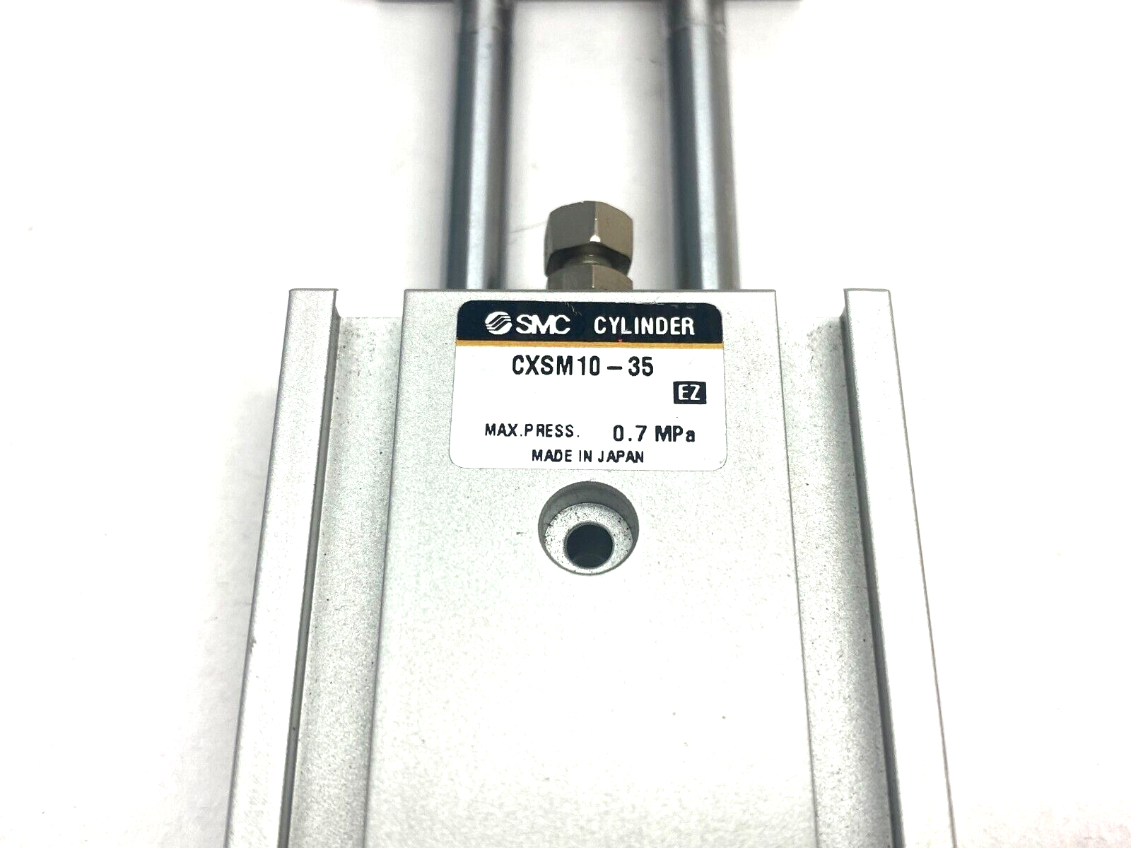 SMC CXSM10-35 Dual-Rod Guided Pneumatic Cylinder 10mm Bore 35mm Stroke - Maverick Industrial Sales