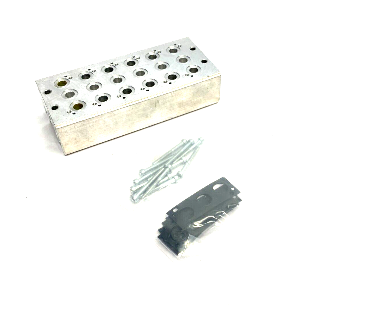 Bosch Rexroth 1825503897 Pneumatic Manifold Assembly Plate 6-Station - Maverick Industrial Sales