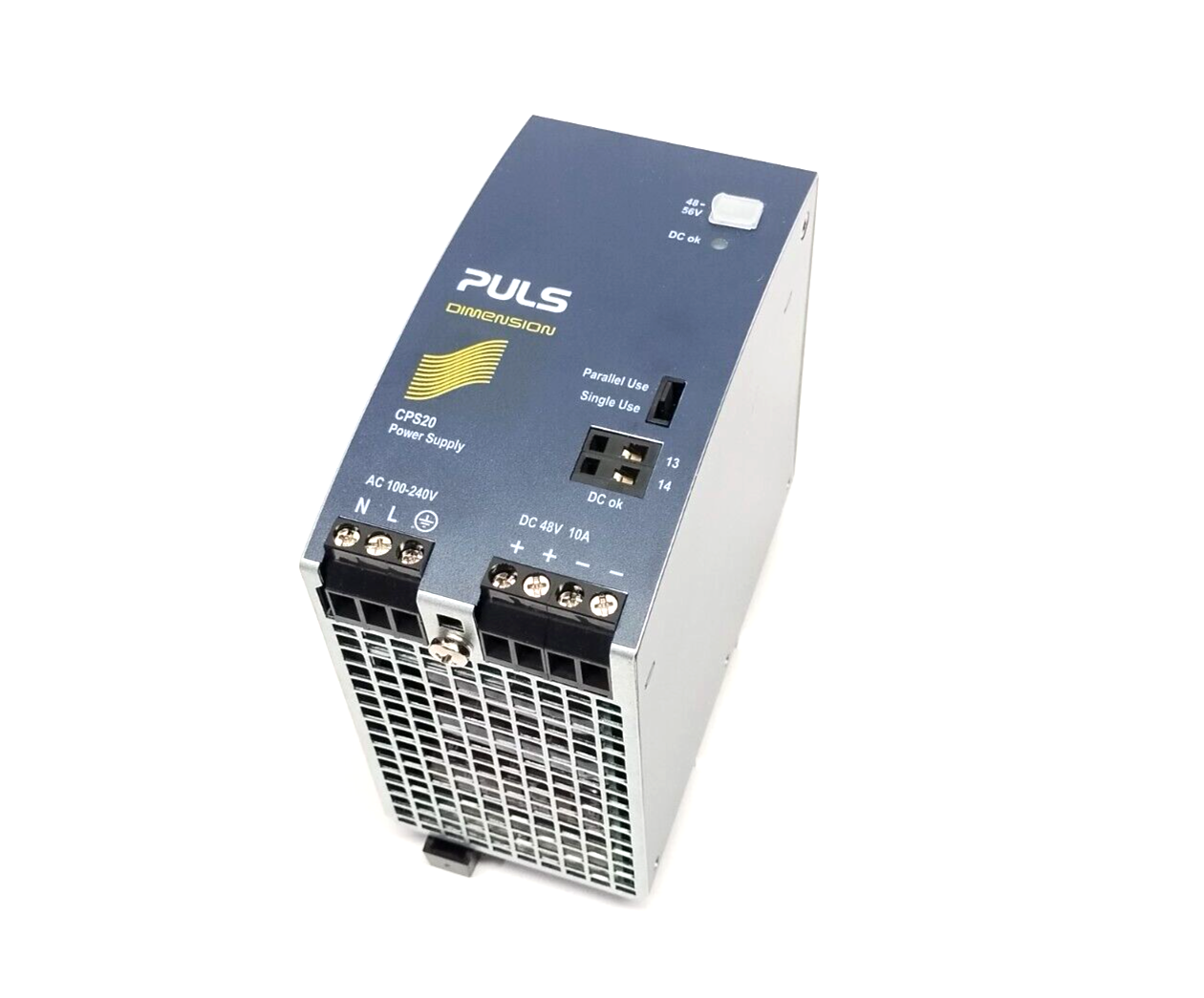 PULS CPS20.481 Power Supply 1-Phase 120-240VAC 48VDC 10A 480W - Maverick Industrial Sales