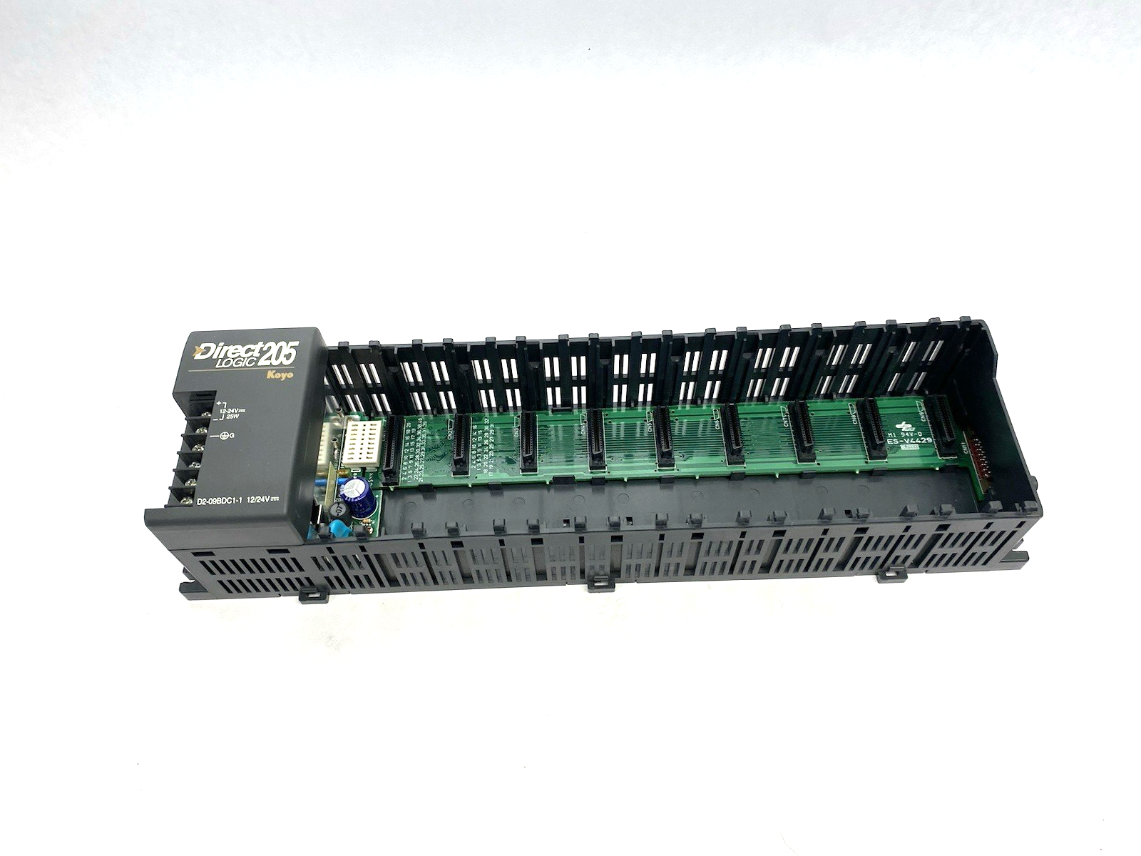 Automation Direct D2-09BDC1-1 DirectLOGIC DL205 I/O base, 9-slot, DIN rail - Maverick Industrial Sales