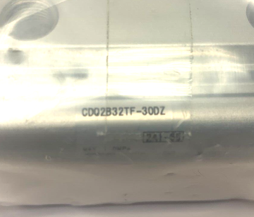 CDQ2B32TF-30DZ | SMC Compact Guide Cylinder 32mm Bore 30mm Stroke - New - Maverick Industrial Sales