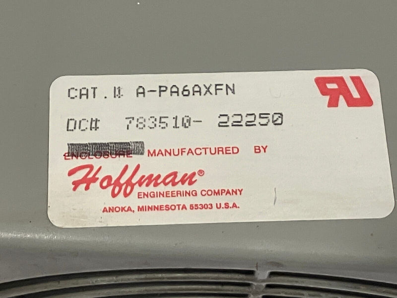 Hoffman A-PA6AXFN Cooling Fan 115VAC - Maverick Industrial Sales