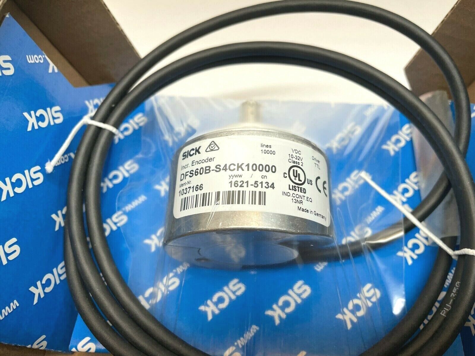 Sick DFS60B-S4CK10000 Incremental Encoder, 1037166 - Maverick Industrial Sales