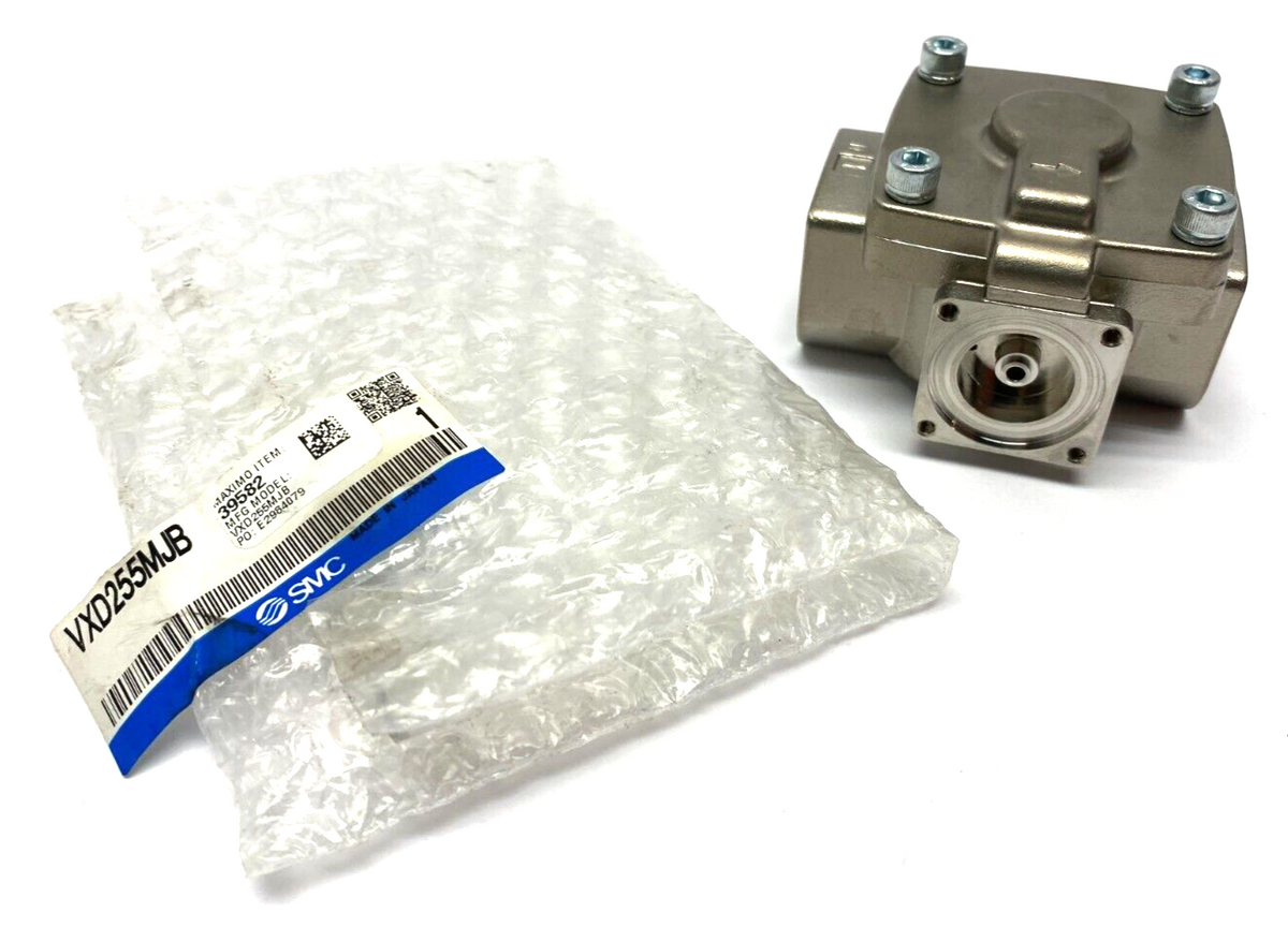 VXD255MJB | SMC Pilot Operated Solenoid Valve 2-Port - Maverick Industrial Sales