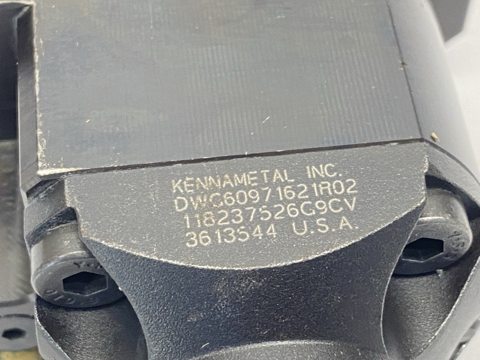 Kennametal DWG6097162IR02 Tool Holder 3613544 843409/3505868-1 - Maverick Industrial Sales
