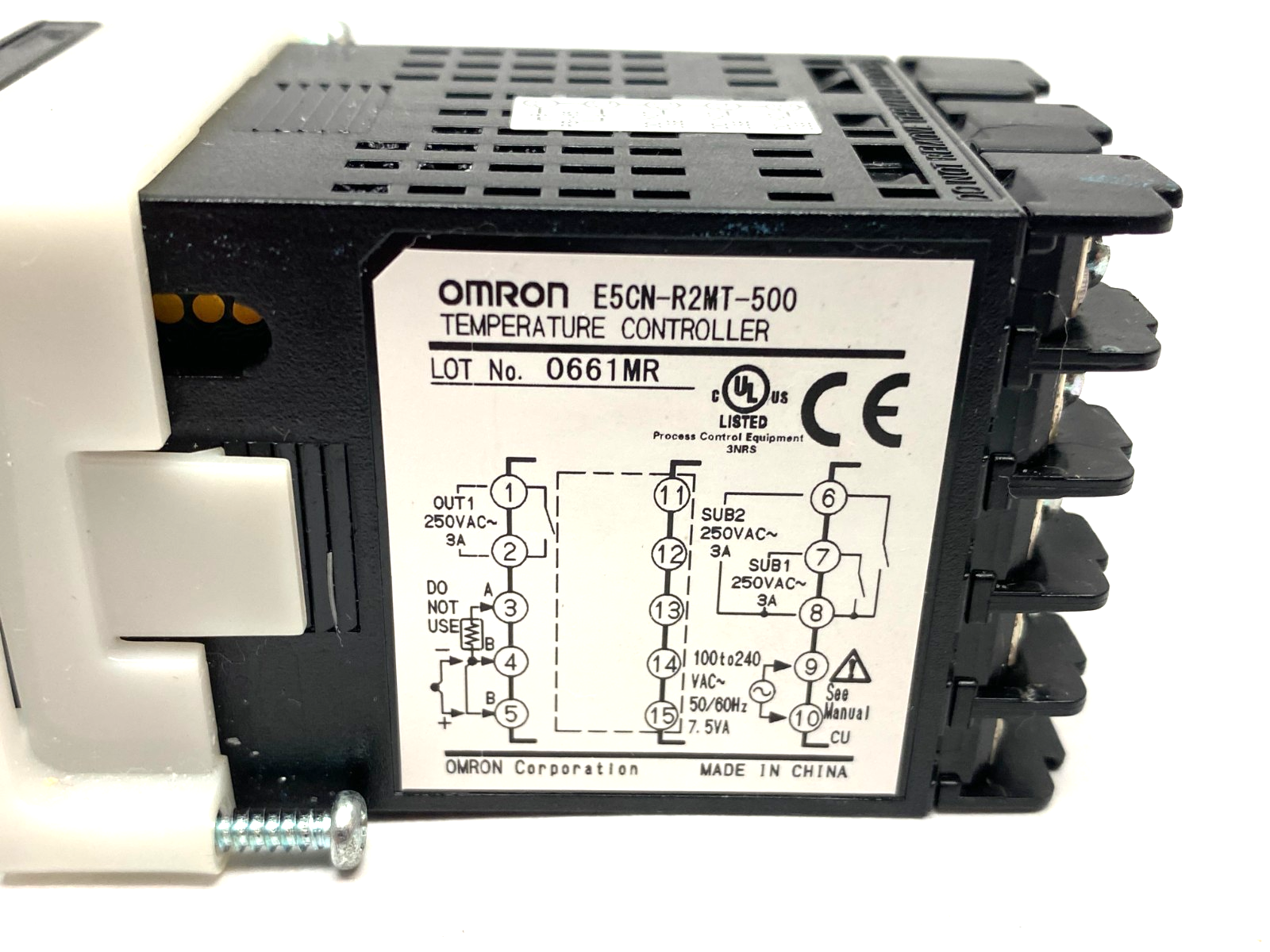 E5CN-R2MT-500 | Omron Digital Temperature Controller - Used - Maverick Industrial Sales