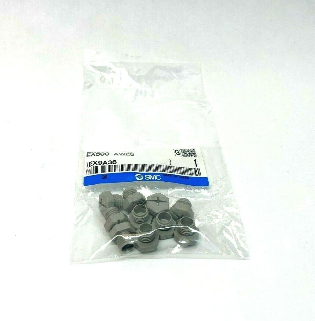 SMC EX500-AWES Waterproof Cap, M8 Socket, EX9A38, LOT OF 10 - Maverick Industrial Sales
