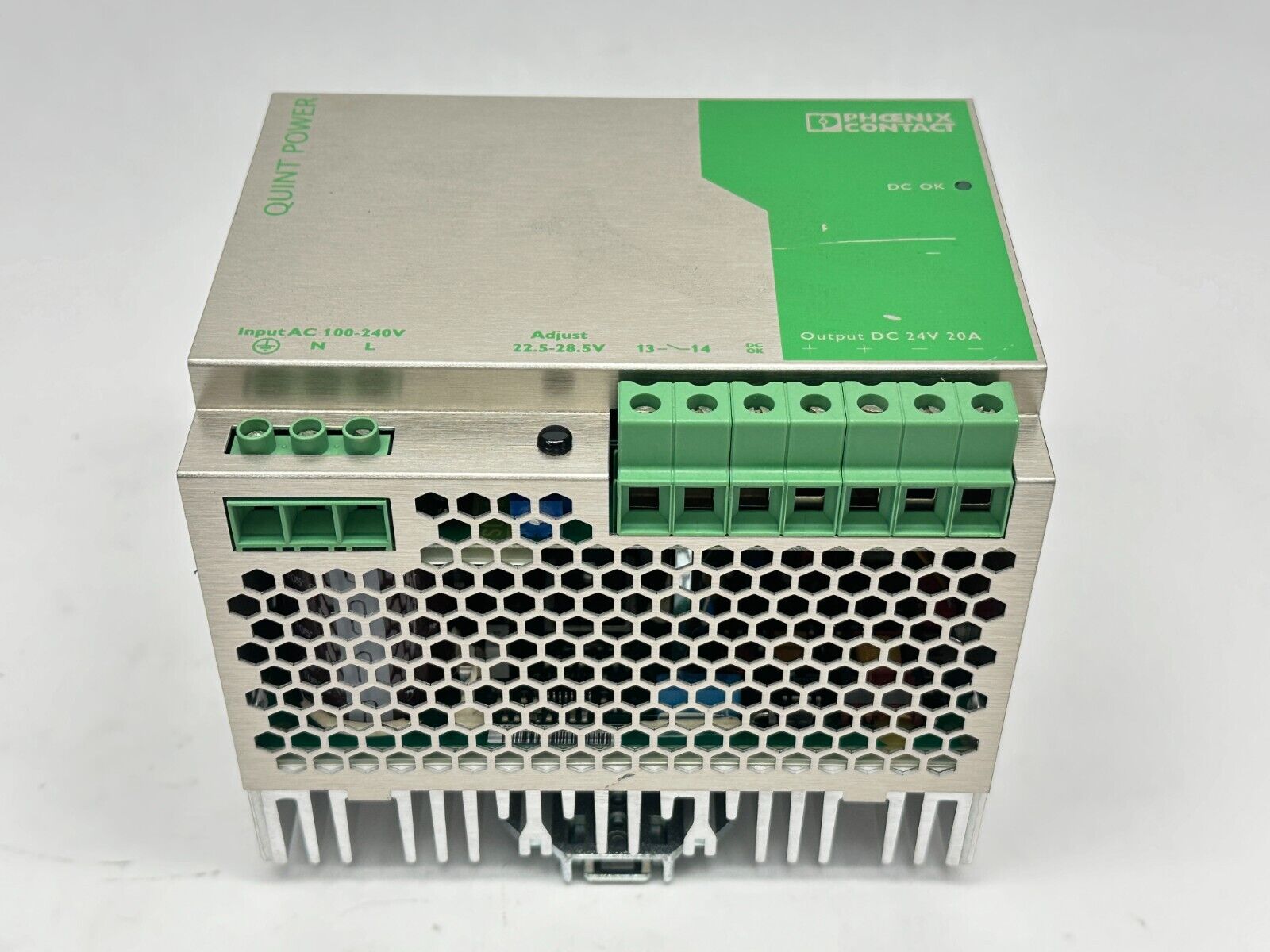 Phoenix Contact QUINT-PS-100-240AC/24DC/20 REV. 20 Power Supply 2938620 - Maverick Industrial Sales