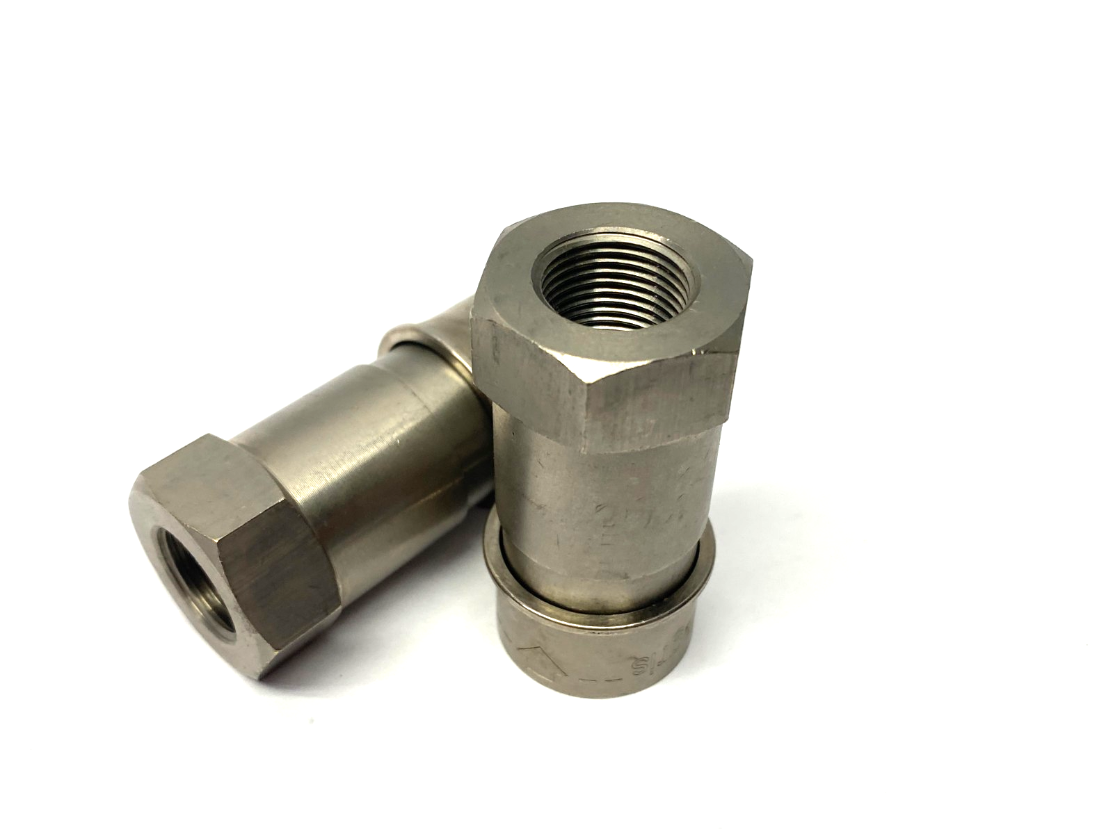 0172 12 21 | Parker Legris Quick-Acting Metal Coupler G1/2, 12mm Dia.LOT OF 2 - New Other - Maverick Industrial Sales