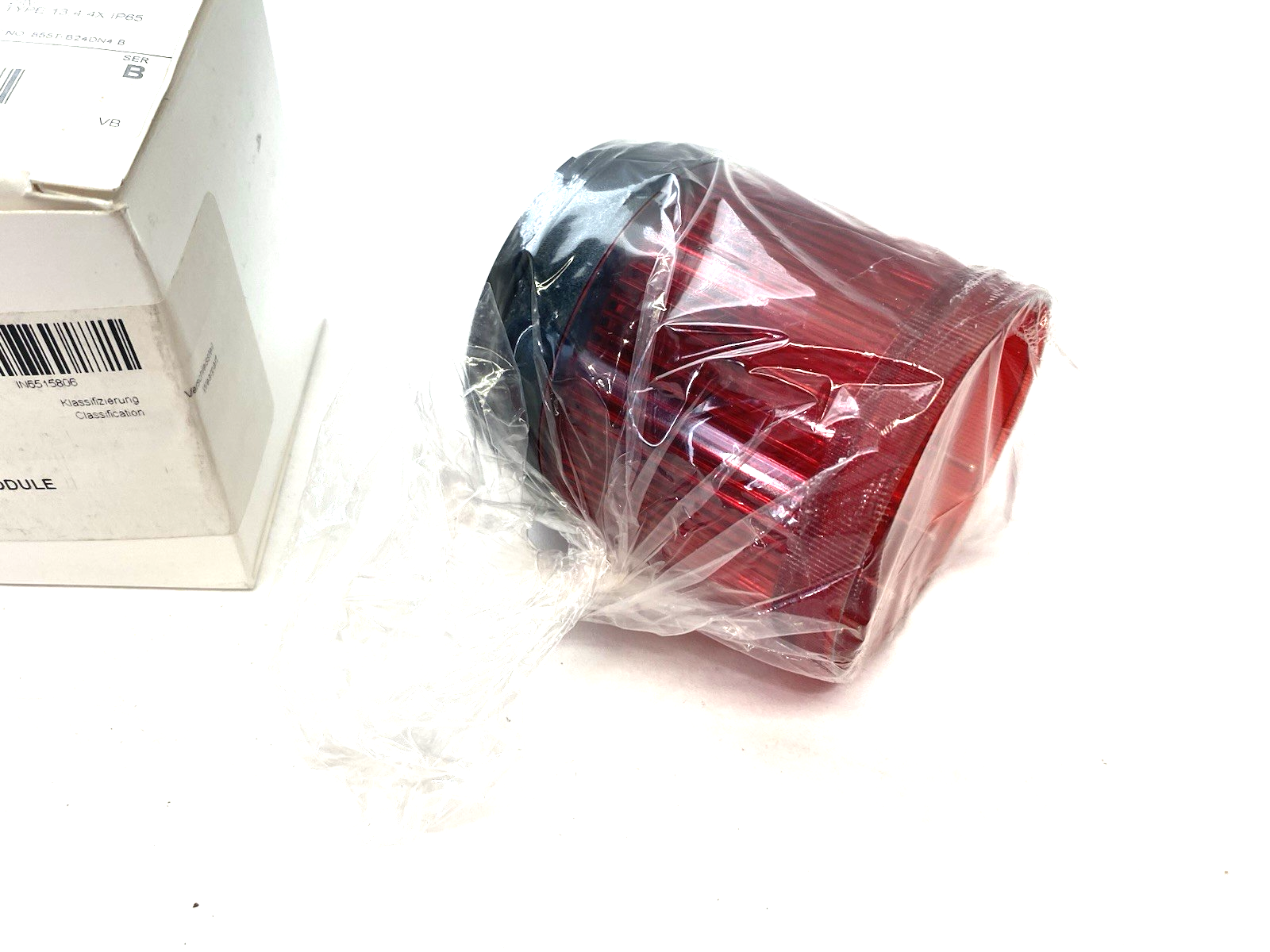 Allen Bradley 855T-B24DN4 Ser. B Steady Red Incandescent Stack Light 70mm 24V - Maverick Industrial Sales