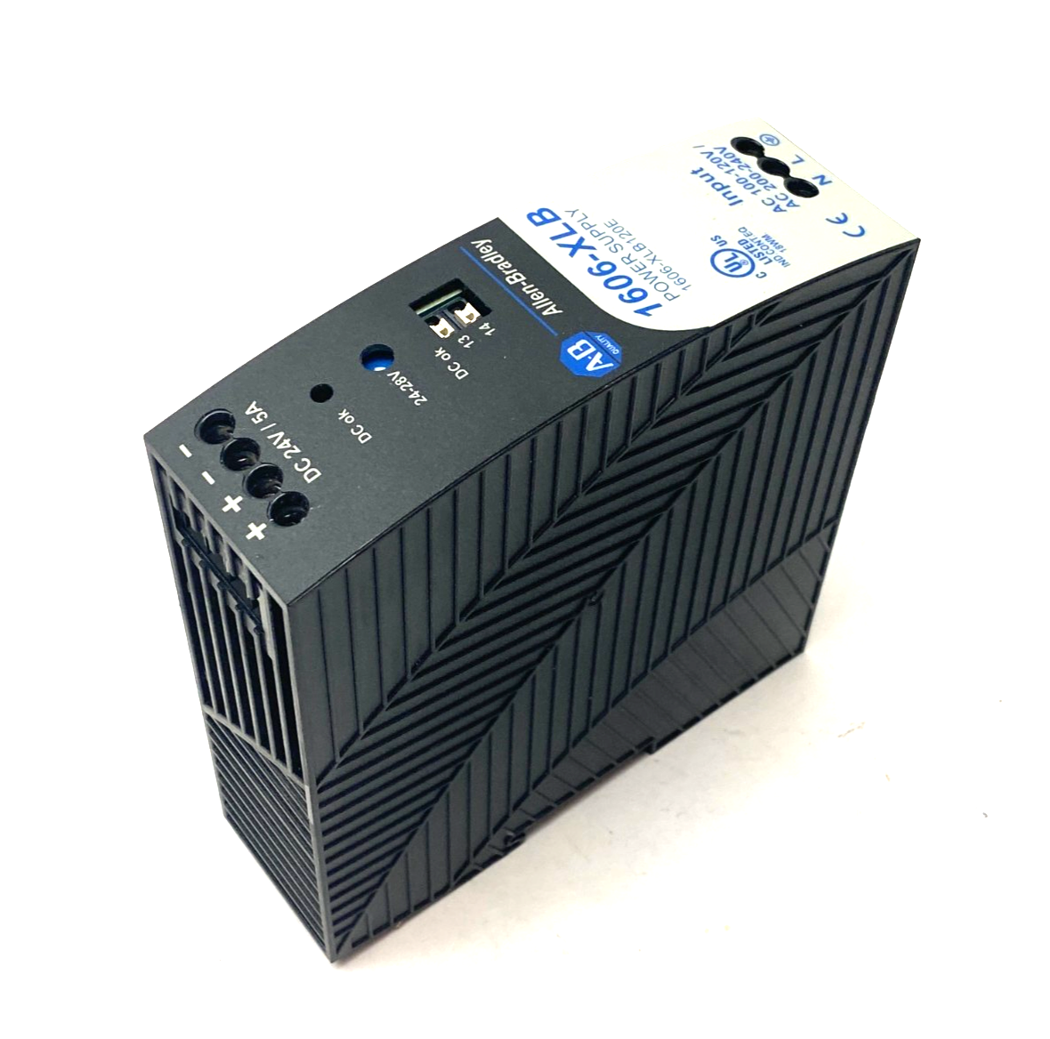 Allen Bradley 1606-XLB120E Ser. A 1-Phase Power Supply, 24V, 5A, 120W - Maverick Industrial Sales
