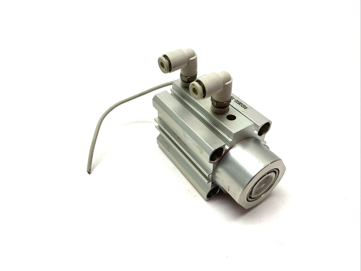 RSDQB32-10D | SMC Fixed Mount Height Stopper Cylinder 1.0MPa With D-F9PW Sensor - Used - Maverick Industrial Sales