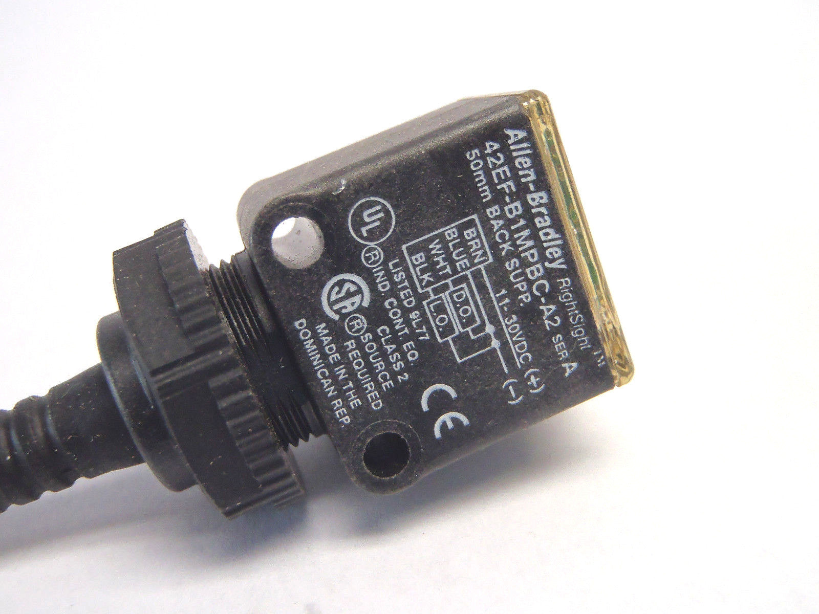 Allen Bradley 42EF-B1MPBC-A2 SER. A Right Sight 50mm Back Supp. Sensor - Maverick Industrial Sales